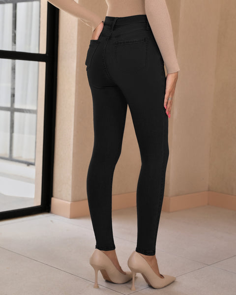 GRAPENT Skinny Jeans for Women High Waist Stretchy Classic High Rise Slimming Jeggings Denim Trousers Pants