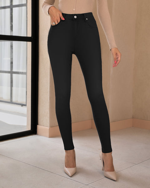 GRAPENT Skinny Jeans for Women High Waist Stretchy Classic High Rise Slimming Jeggings Denim Trousers Pants