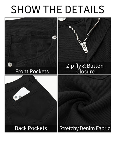 GRAPENT Skinny Jeans for Women High Waist Stretchy Classic High Rise Slimming Jeggings Denim Trousers Pants