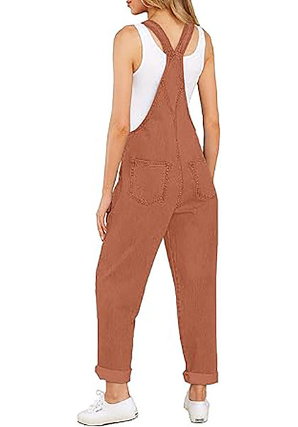 GRAPENT Overalls for Women Loose Fit Jean Denim Bib Jumpsuit Stretch Overall Pants