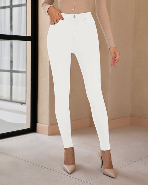 GRAPENT Skinny Jeans for Women High Waist Stretchy Classic High Rise Slimming Jeggings Denim Trousers Pants