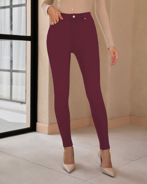 GRAPENT Skinny Jeans for Women High Waist Stretchy Classic High Rise Slimming Jeggings Denim Trousers Pants