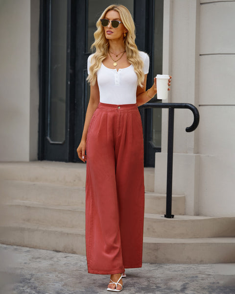 Outfits with Wide Leg Pants - YouTube