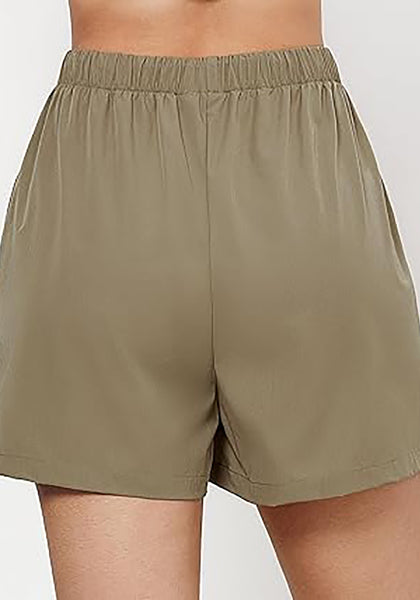 GRAPENT Athletic Shorts for Women High Waisted Casual Exercise Hiking Quick Dry Sports Gym Running Shorts with Pockets