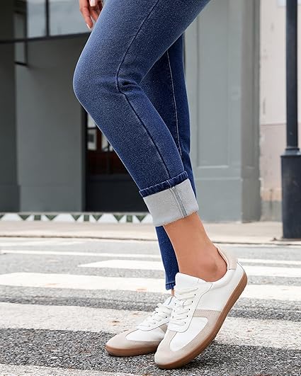 GRAPENT Fleece Lined Jeans for Women Trendy High Waisted Skinny Winter Stretchy Denim Pants Ankle Warm Thermal Jeggings