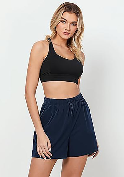 GRAPENT Athletic Shorts for Women High Waisted Casual Exercise Hiking Quick Dry Sports Gym Running Shorts with Pockets