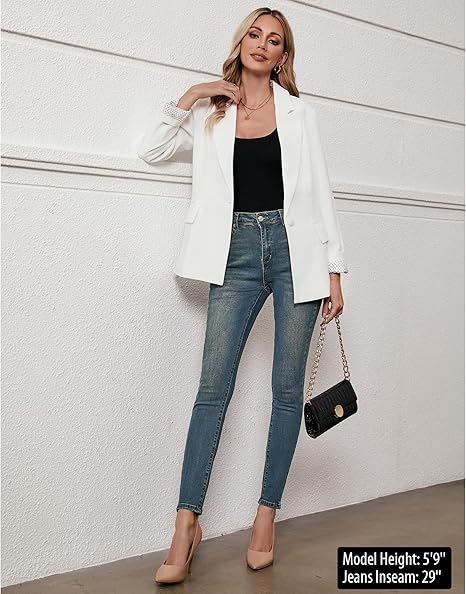 GRAPENT Skinny Jeans for Women High Waist Stretchy Classic High Rise Slimming Jeggings Denim Trousers Pants