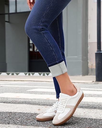 GRAPENT Fleece Lined Jeans for Women Trendy High Waisted Skinny Winter Stretchy Denim Pants Ankle Warm Thermal Jeggings