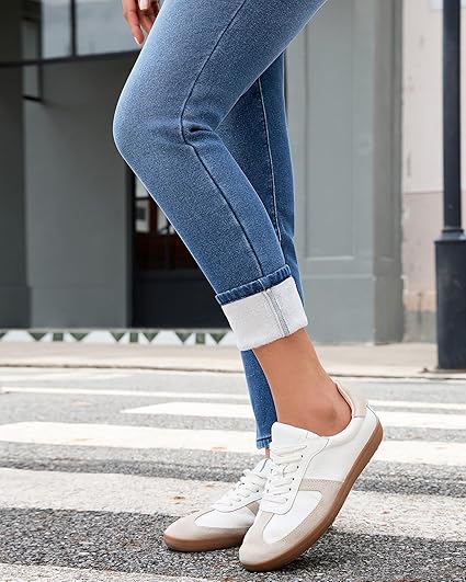 GRAPENT Fleece Lined Jeans for Women Trendy High Waisted Skinny Winter Stretchy Denim Pants Ankle Warm Thermal Jeggings