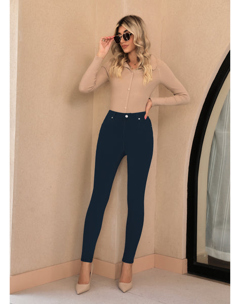 GRAPENT Skinny Jeans for Women High Waist Stretchy Classic High Rise Slimming Jeggings Denim Trousers Pants