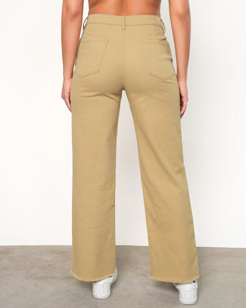 GRAPENT Straight Leg Jeans for Women High Waisted Stretchy Frayed Raw Hem Loose Denim Pants Casual Baggy Jean Trousers