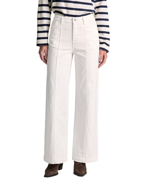 GRAPENT Womens Jeans Straight Leg High Rise Front Seam Stretch Denim Pants | Straight Wide Leg Jeans for Women, High Waisted, 29.5" Inseam, 4 Pockets, Loose Fit, Work Office Outfit, Casual Daily Wear