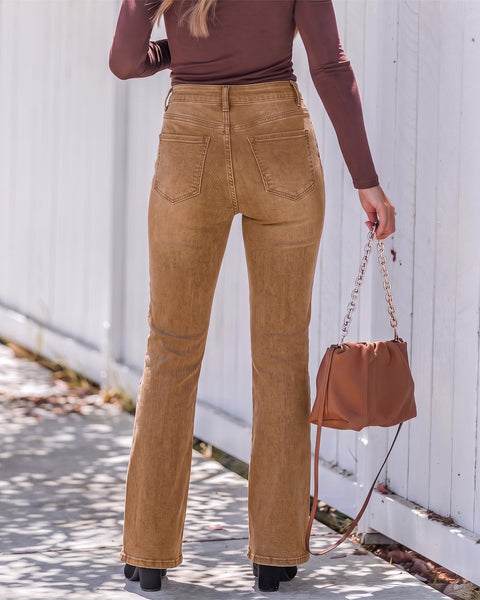 GARPENT Bootcut Jeans for Women Trendy High Waisted Stretchy Denim Pants High Rise Fit, Slightly Flared Bootcut Leg, Side Seam Design, 30" Inseam, Great for Country Concerts, Dressy Casual Outfits