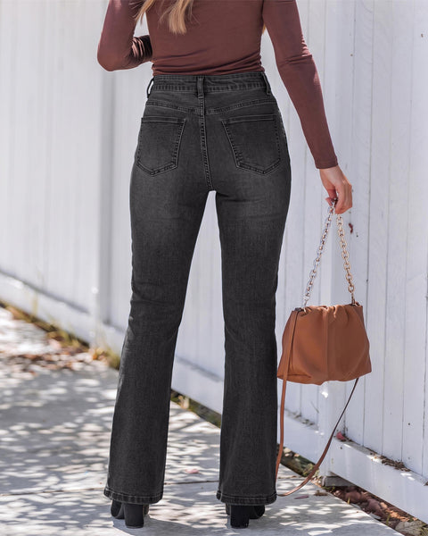 GARPENT Bootcut Jeans for Women Trendy High Waisted Stretchy Denim Pants High Rise Fit, Slightly Flared Bootcut Leg, Side Seam Design, 30" Inseam, Great for Country Concerts, Dressy Casual Outfits