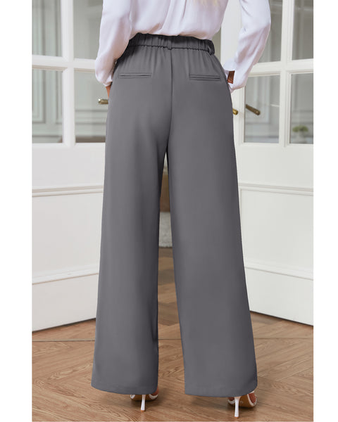 GRAPENT Wide Leg Pants for Women Work Business Casual High Waisted Dress Pants Flowy Trousers Office