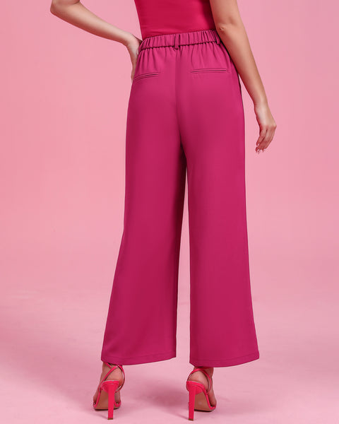 GRAPENT Wide Leg Pants for Women Work Business Casual High Waisted Dress Pants Flowy Trousers Office