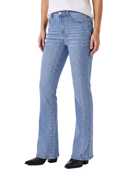GARPENT Bootcut Jeans for Women Trendy High Waisted Stretchy Denim Pants High Rise Fit, Slightly Flared Bootcut Leg, Side Seam Design, 30" Inseam, Great for Country Concerts, Dressy Casual Outfits