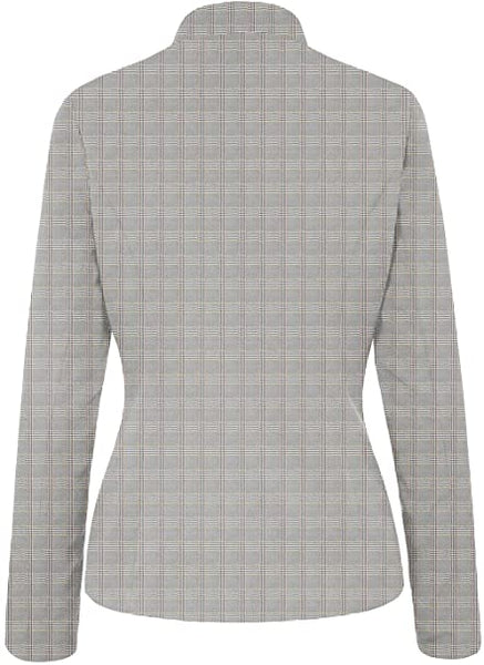 GRAPENT Women's Business Casual Buttons Pockets Open Front Blazer Suit Cardigan